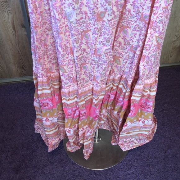 Free Flowing Long FREE PEOPLE Sleeveless Dress - Picture 5 of 11